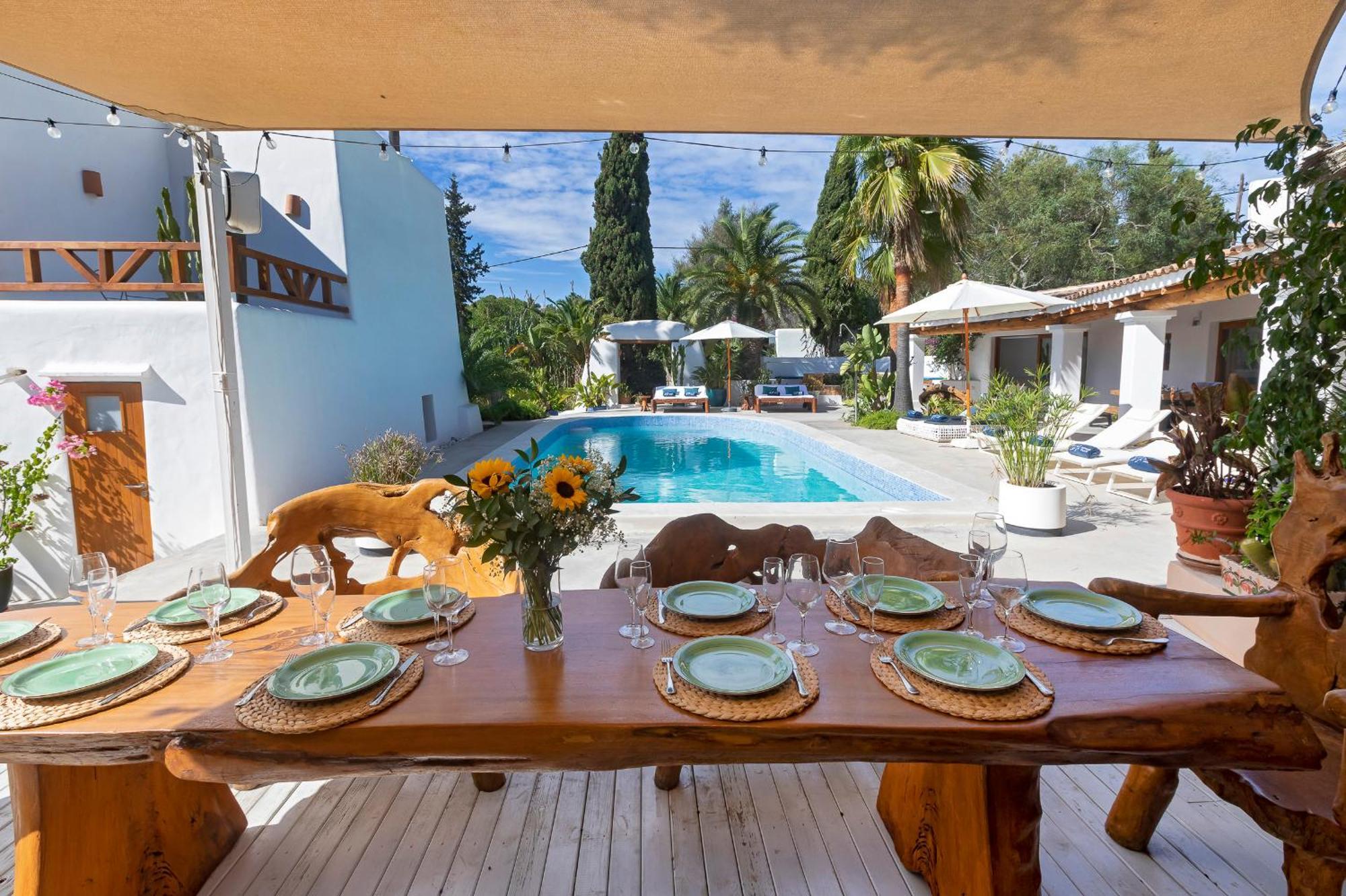 Villa Near Ibiza Town Sleeps 11 To 13 Guests Can Furnet Εξωτερικό φωτογραφία